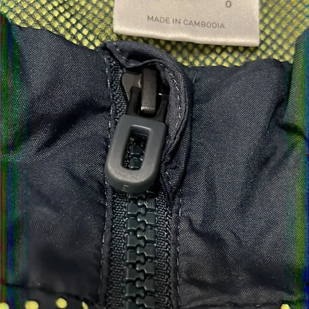 Adidas Track Jacket - Blue and green - M